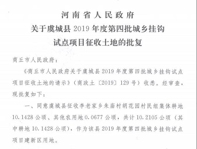 商丘最新征地批复,商丘最新征地批复详解