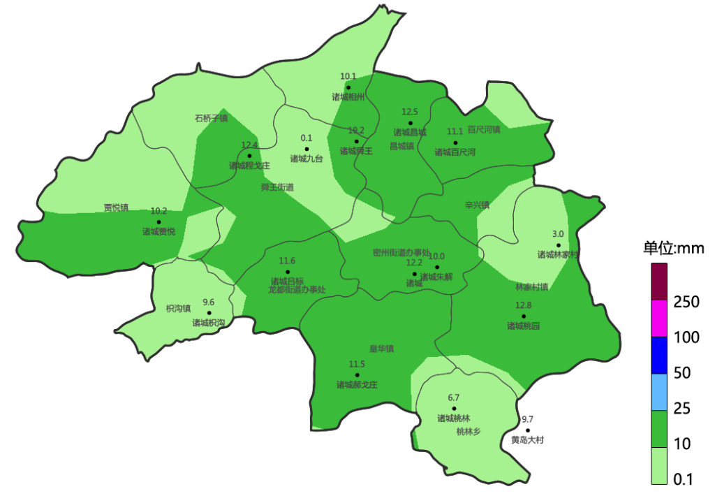 山东诸城市最新城区面积及概况概述