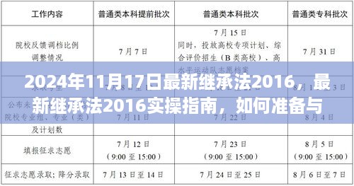 最新继承法实操指南，从入门到进阶，如何准备与完成继承任务（初学者手册）