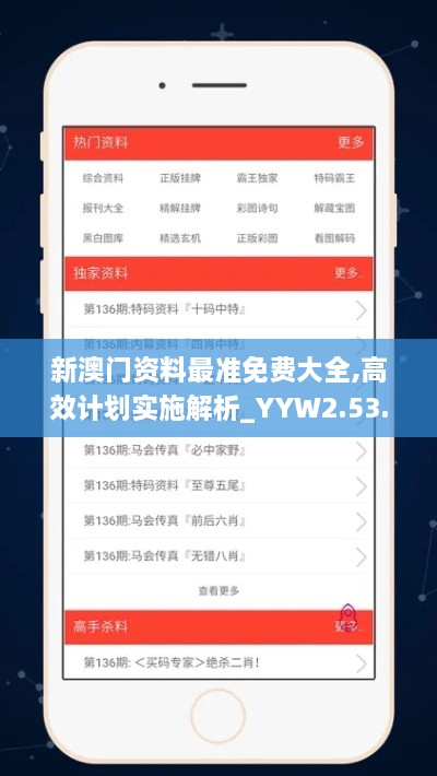 新澳门资料最准免费大全,高效计划实施解析_YYW2.53.39习惯版