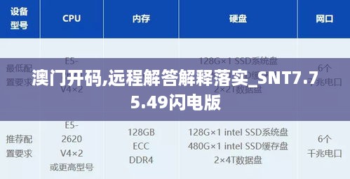 澳门开码,远程解答解释落实_SNT7.75.49闪电版