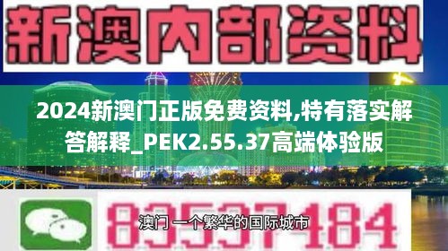 2024新澳门正版免费资料,特有落实解答解释_PEK2.55.37高端体验版