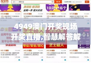 4949澳门开奖现场开奖直播,智慧解答解释方案_FED5.44.24数字版