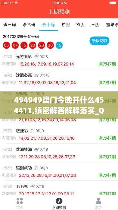 494949澳门今晚开什么454411,缜密解答解释落实_QGM5.43.23潮流版