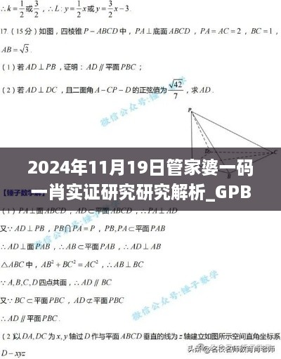 2024年11月19日管家婆一码一肖实证研究研究解析_GPB7.26.96拍照版