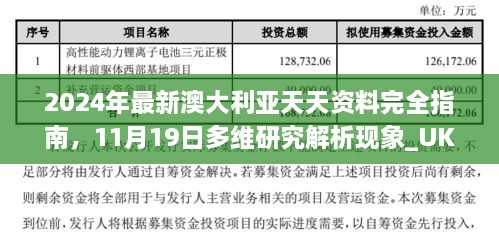 2024年最新澳大利亚天天资料完全指南，11月19日多维研究解析现象_UKN5.27.43商务版