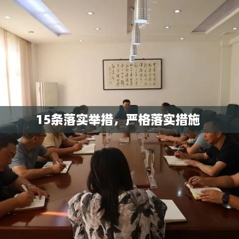 15条落实举措，严格落实措施 