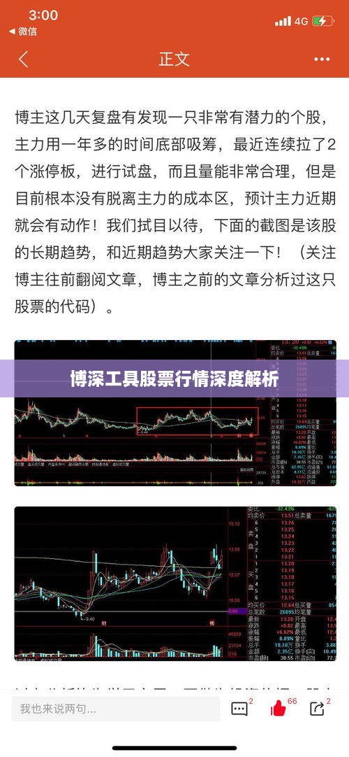 博深工具股票行情深度解析