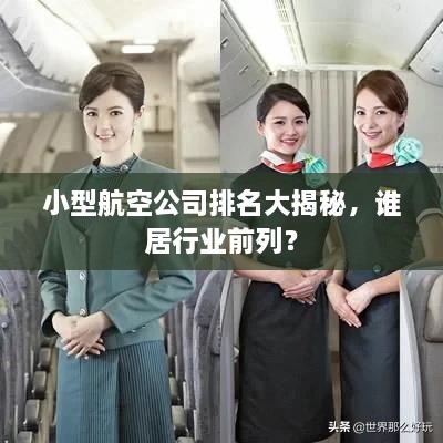 小型航空公司排名大揭秘，谁居行业前列？