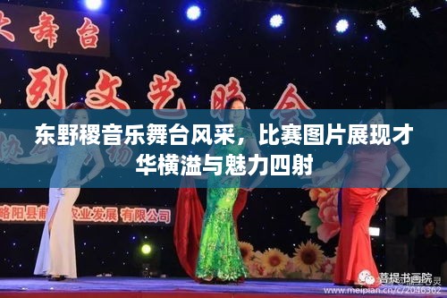 东野稷音乐舞台风采，比赛图片展现才华横溢与魅力四射