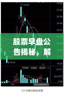 股票早盘公告揭秘，解读股市信息的黄金时段