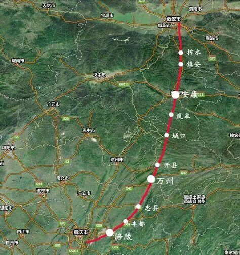 探秘最新西渝高铁线路图背后的故事，美食秘境与小巷风情之旅