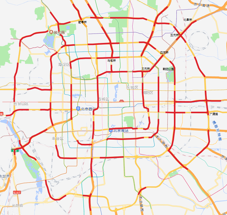 最新11月北京交通图详解，路网变迁与出行指南