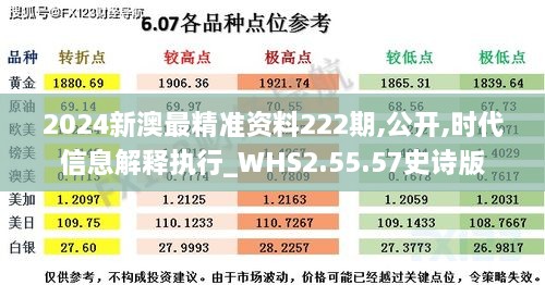 2024新澳最精准资料222期,公开,时代信息解释执行_WHS2.55.57史诗版