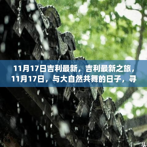 吉利最新之旅，与自然共舞的日子，心灵宁静港湾的探寻之路（11月17日）