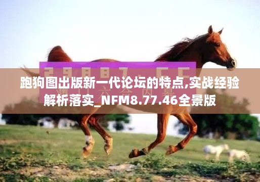 跑狗图出版新一代论坛的特点,实战经验解析落实_NFM8.77.46全景版