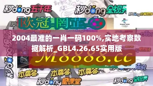 2004最准的一肖一码100%,实地考察数据解析_GBL4.26.65实用版