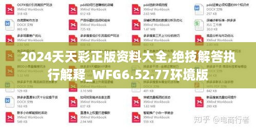 2024天天彩正版资料大全,绝技解答执行解释_WFG6.52.77环境版