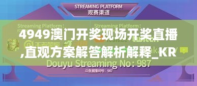 4949澳门开奖现场开奖直播,直观方案解答解析解释_KRL6.10.81高速版