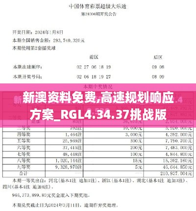 新澳资料免费,高速规划响应方案_RGL4.34.37挑战版