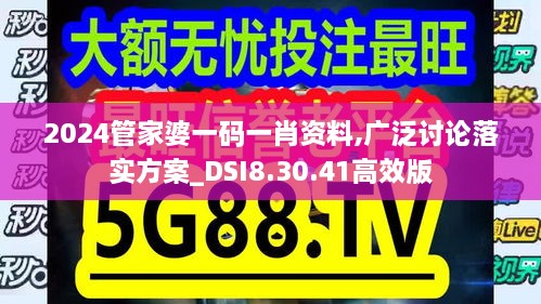 2024管家婆一码一肖资料,广泛讨论落实方案_DSI8.30.41高效版