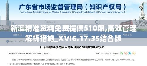 新澳精准资料免费提供510期,高效管理解析措施_XVI6.17.35结合版