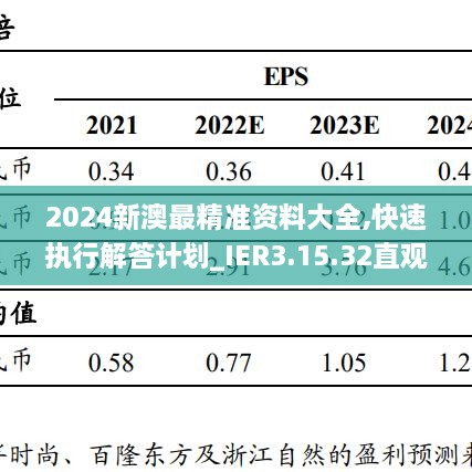 2024新澳最精准资料大全,快速执行解答计划_IER3.15.32直观版