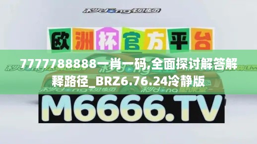 7777788888一肖一码,全面探讨解答解释路径_BRZ6.76.24冷静版