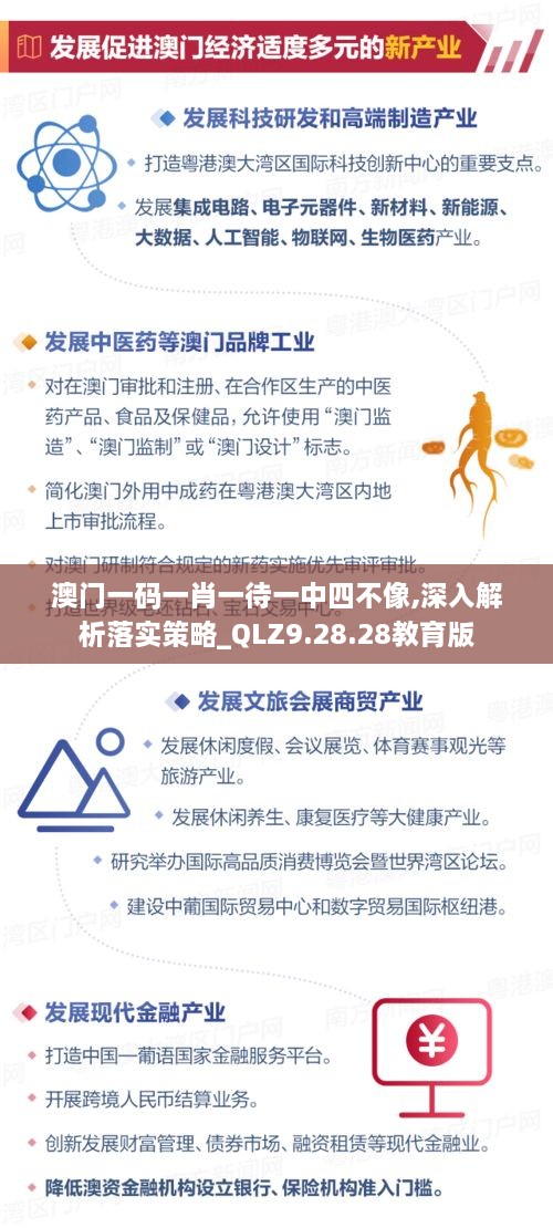 澳门一码一肖一待一中四不像,深入解析落实策略_QLZ9.28.28教育版