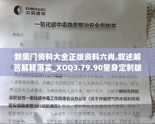 新奥门资料大全正版资料六肖,叙述解答解释落实_XOQ3.79.90量身定制版