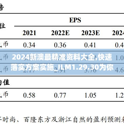 2024新澳最精准资料大全,快速落实方案实施_ILM1.29.30为你版