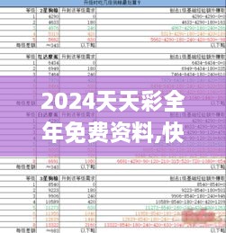 2024天天彩全年免费资料,快捷问题计划设计_PRD2.46.54亲和版