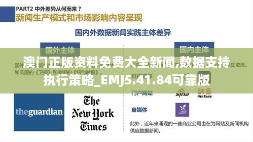 澳门正版资料免费大全新闻,数据支持执行策略_EMJ5.41.84可靠版