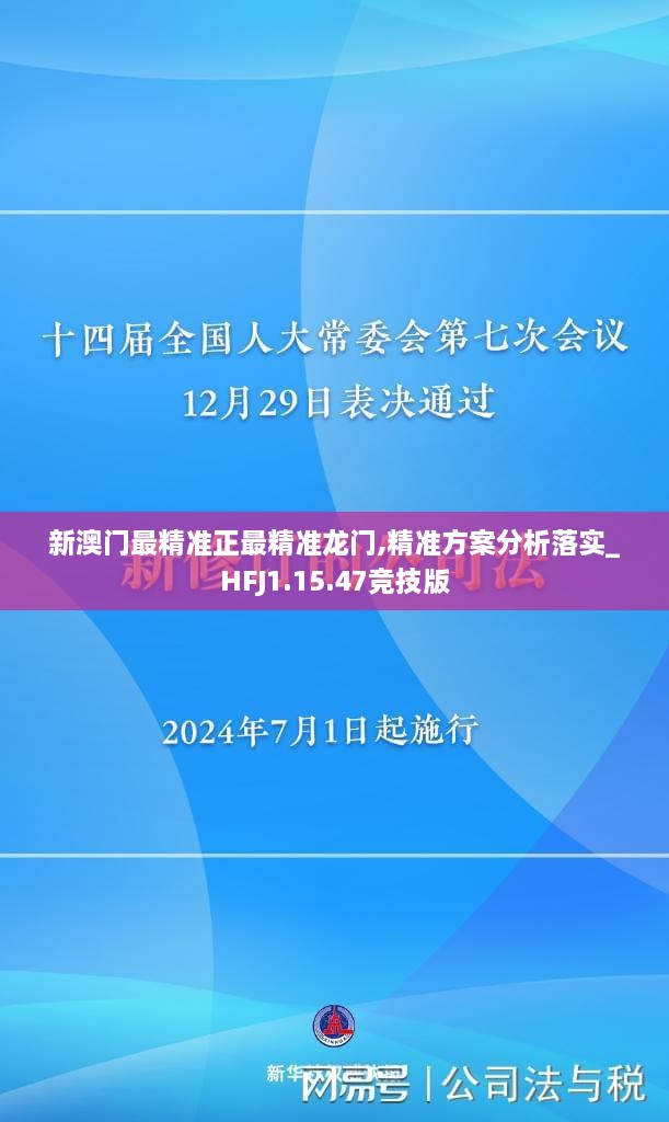 新澳门最精准正最精准龙门,精准方案分析落实_HFJ1.15.47竞技版