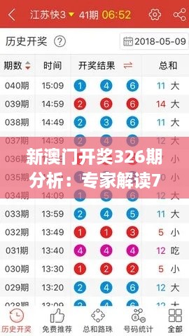 新澳门开奖326期分析：专家解读777788888及BOO2.73.42儿童版