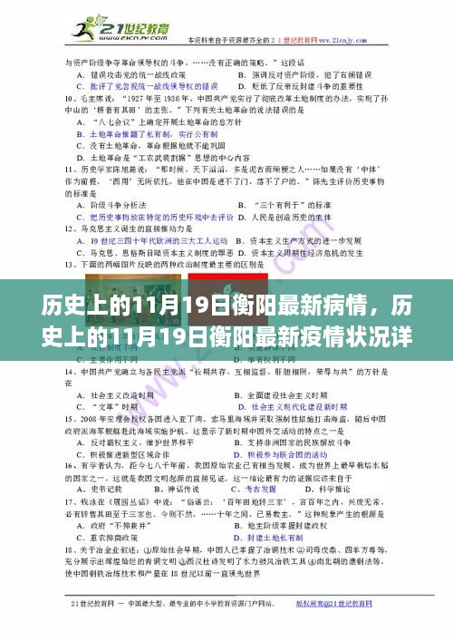 历史上的11月19日衡阳疫情详解与防护指南，最新疫情状况及应对策略了解与防护建议