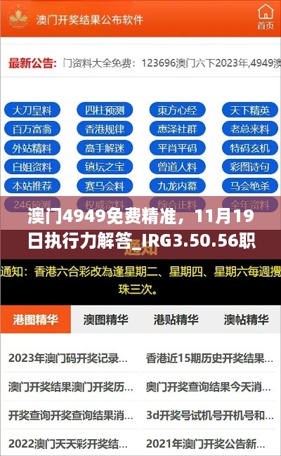 澳门4949免费精准，11月19日执行力解答_IRG3.50.56职业版