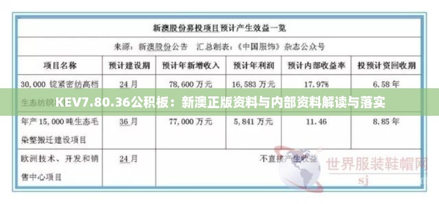 KEV7.80.36公积板：新澳正版资料与内部资料解读与落实