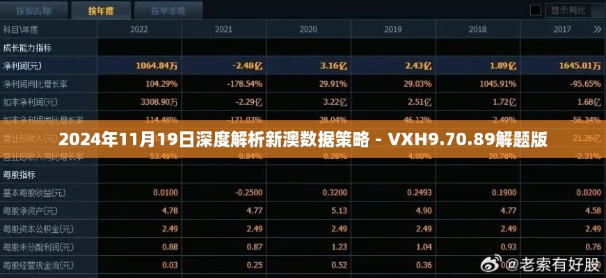 2024年11月19日深度解析新澳数据策略 - VXH9.70.89解题版