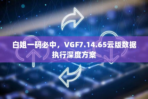 白姐一码必中，VGF7.14.65云版数据执行深度方案