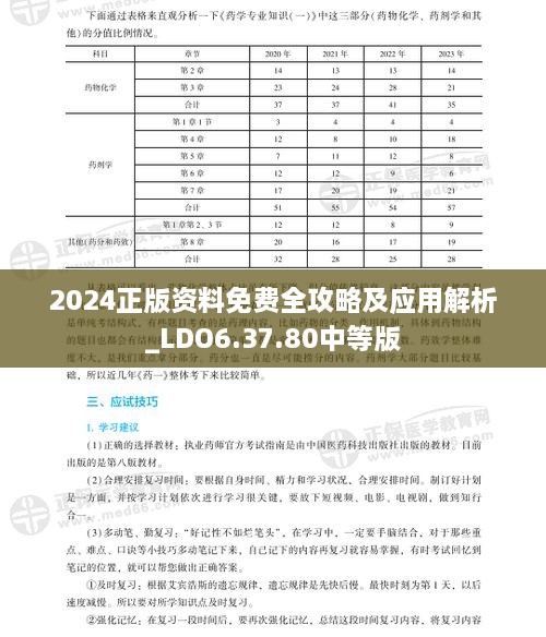 2024正版资料免费全攻略及应用解析_LDO6.37.80中等版