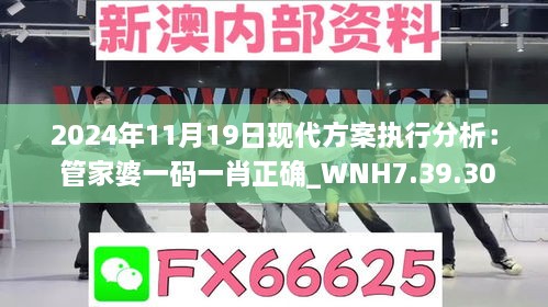 2024年11月19日现代方案执行分析： 管家婆一码一肖正确_WNH7.39.30供给版