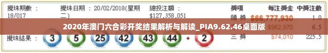 2020年澳门六合彩开奖结果解析与解读_PIA9.62.46桌面版