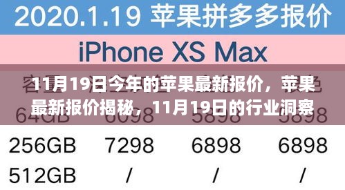 揭秘苹果最新报价，行业洞察与回顾的11月19日报告