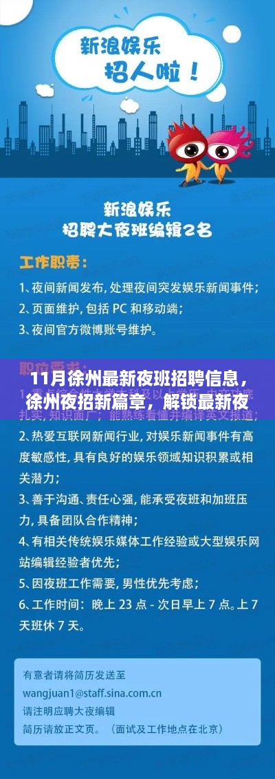 徐州最新夜班招聘信息发布，启程职场新征程