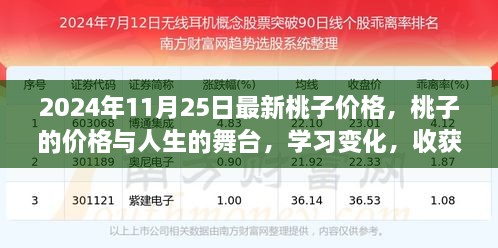 桃子价格背后的故事，从学习变化到自信与成就感的舞台