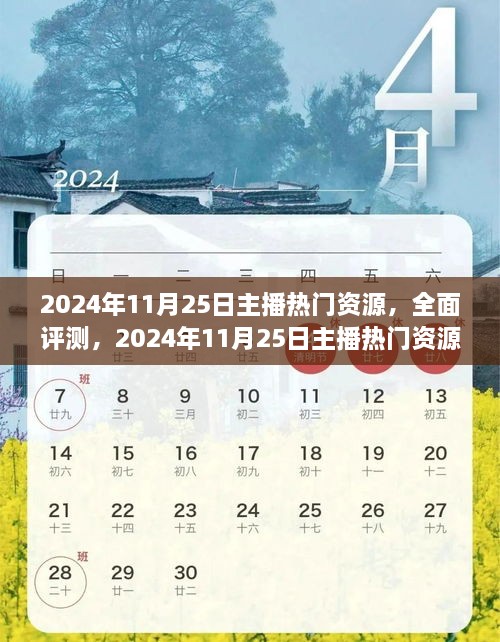 2024年11月25日主播热门资源全面评测与分析介绍