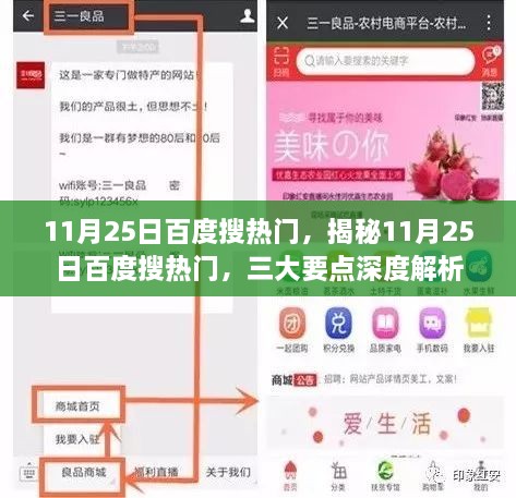 揭秘11月25日百度热门搜索趋势，三大要点深度解析