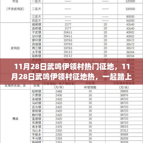 11月28日武鸣伊领村征地热潮，探索自然美景之旅