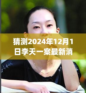 李天一案件最新进展猜想及影响回顾，2024年12月1日的预测与回顾